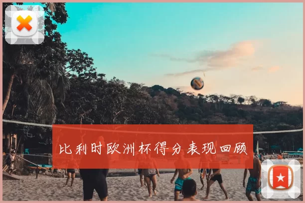 比利时欧洲杯得分表现回顾